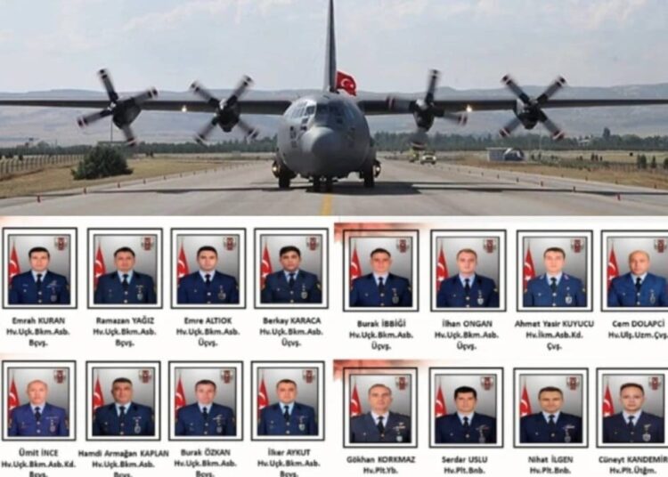 Düşen C-130 askeri kargo uçağının enkazını inceleyen ekip yurda döndü