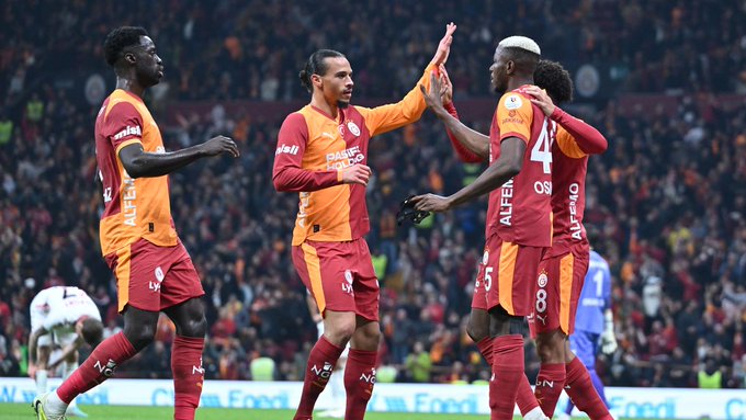 Galatasaray, Samsunspor karşısında galibiyeti son dakikada yakaladı 1 Galatasaray, Samsunspor karşısında galibiyeti son dakikada yakaladı
