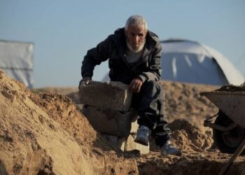 Filistinli mezarcı 2 yılda tek başına 18 bin kişiyi defnetti