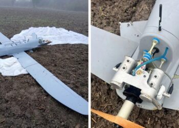 Balıkesir’de boş araziye İHA düştü, menşei bilinmiyor