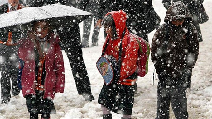 Eğitime kar molası: 31 Aralık'ta hangi il ve ilçelerde okullar tatil? 1 Eğitime kar molası: 31 Aralık’ta hangi il ve ilçelerde okullar tatil?