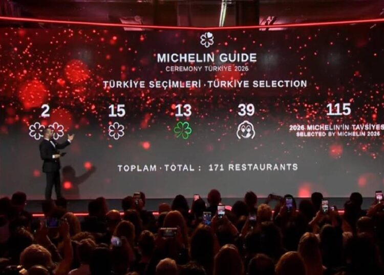 Liste açıklandı: Türkiye'deki Michelin Yıldızlı restoran sayısı 17'ye çıktı 1 Liste açıklandı: Türkiye’deki Michelin Yıldızlı restoran sayısı 17’ye çıktı