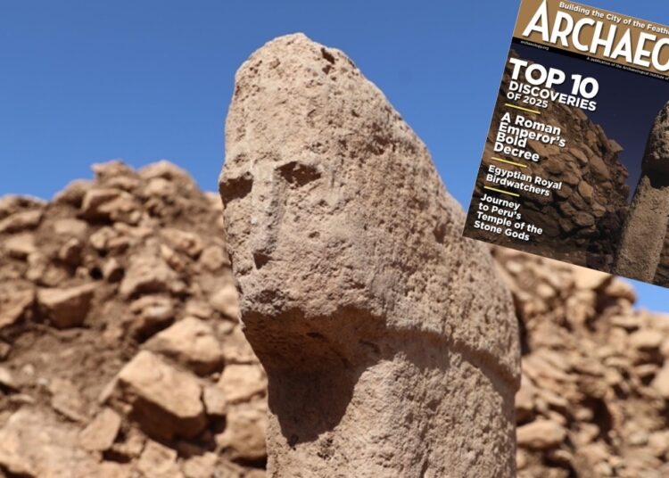 Karahantepe, Archaeology Magazine'in kapağında 1 Karahantepe, Archaeology Magazine’in kapağında