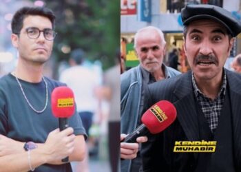 Sokak röportajı yapan muhabirle, şiir okuyan kişiye ‘Cumhurbaşkanına hakaret’ten gözaltı