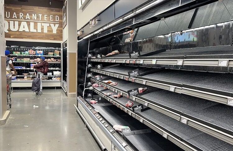 ABD’de dondurucu soğuklar öncesi raflar boşaldı