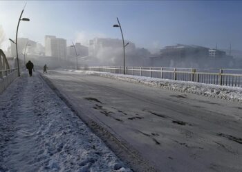 Türkiye’yi donduran soğukta rekor Ardahan’dan geldi