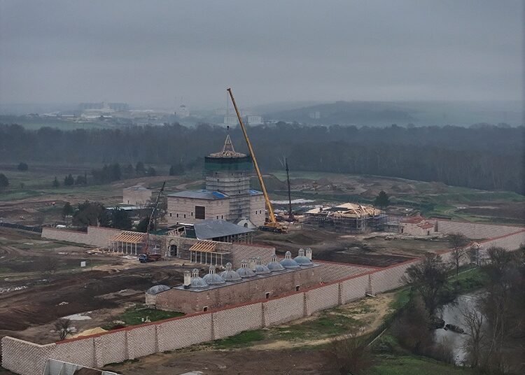 Edirne Sarayı’ndaki ihya çalışmaları devam ediyor