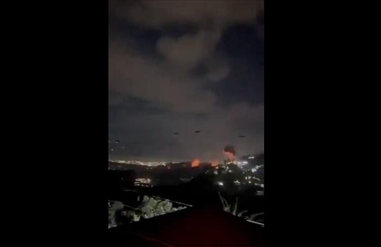 Venezuela’da art arda patlamalar meydana geldi