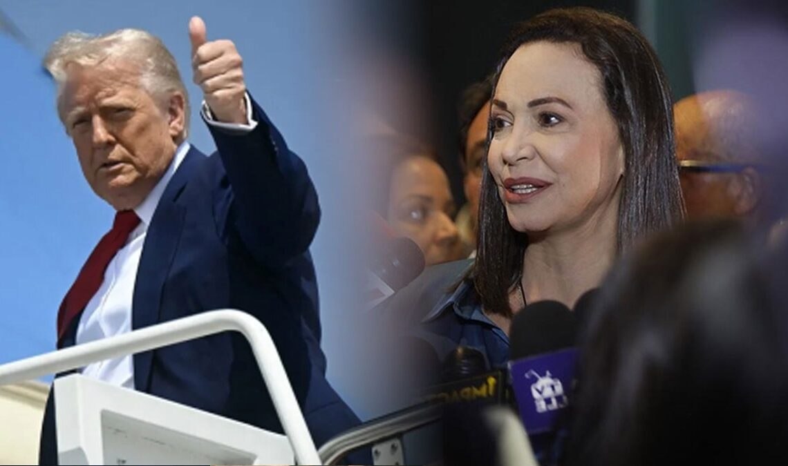 Machado, Nobel Barış Ödülü'nü devretme fikrine Trump’tan yeşil ışık 1 Machado, Nobel Barış Ödülü’nü devretme fikrine Trump’tan yeşil ışık