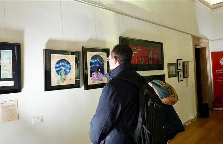 Roma’da açılan 21. Yüzyılda Minyatür Sanatı sergisine büyük ilgi