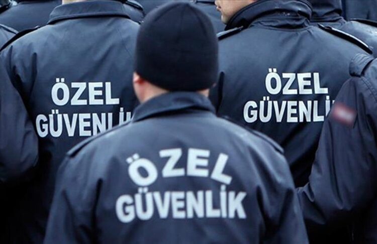 Türkiye genelinde görev yapan özel güvenlik görevlisi sayısı belli oldu