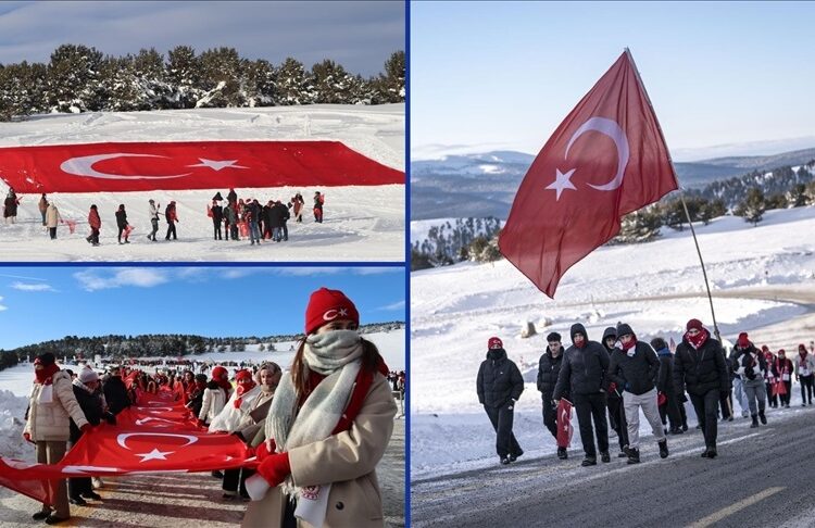 Binlerce kişi, Sarıkamış şehitlerini anmak için Allahuekber Dağları’nda buluştu