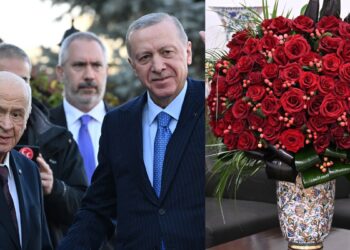 Bahçeli, Erdoğan’ın doğum gününü 72 gülle kutladı