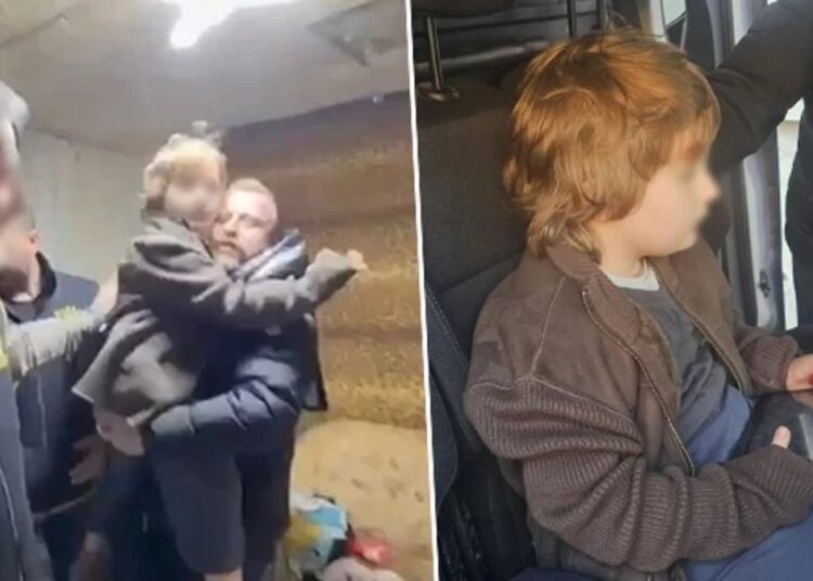 Anneden kaçırılan çocuk, 7 yıl sonra çöp evde bulundu
