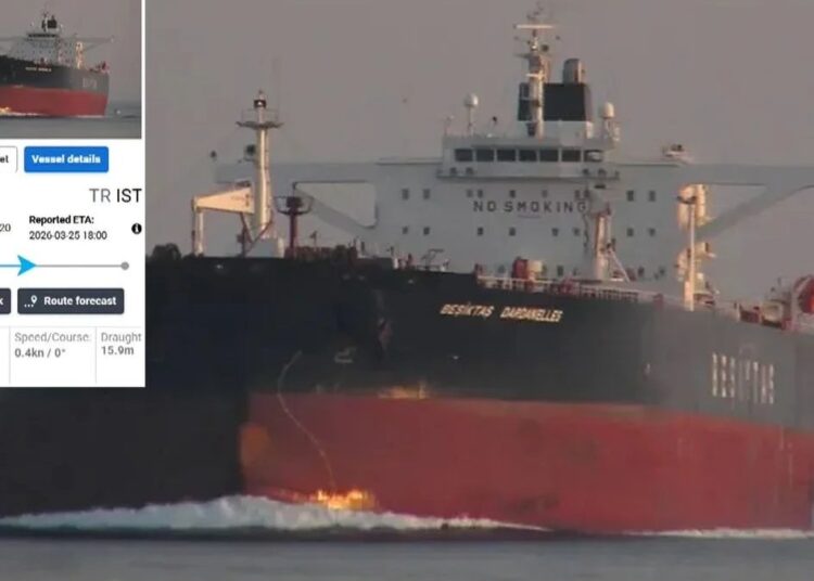 İstanbul Boğazı yakınlarında Türk tankerine dron saldırısı