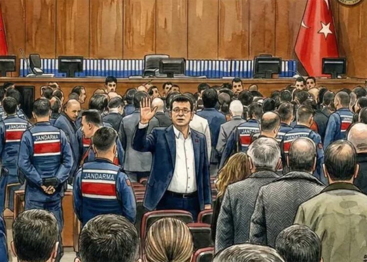 İBB Davası 61. duruşma: Hakim, İmamoğlu’nu salondan çıkardı 1 Savcı İmamoğlu’nun özel kalem müdürünün tahliyesini talep etti