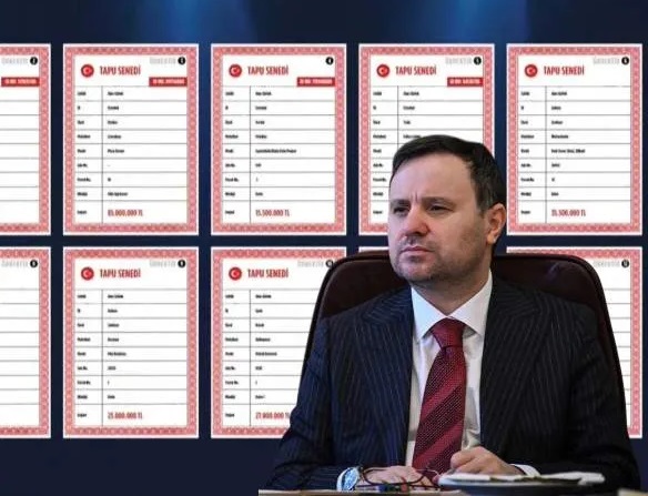 Gürlek’in tapu kayıtlarını sorguladıkları öne sürülen üç memur açığa alındı