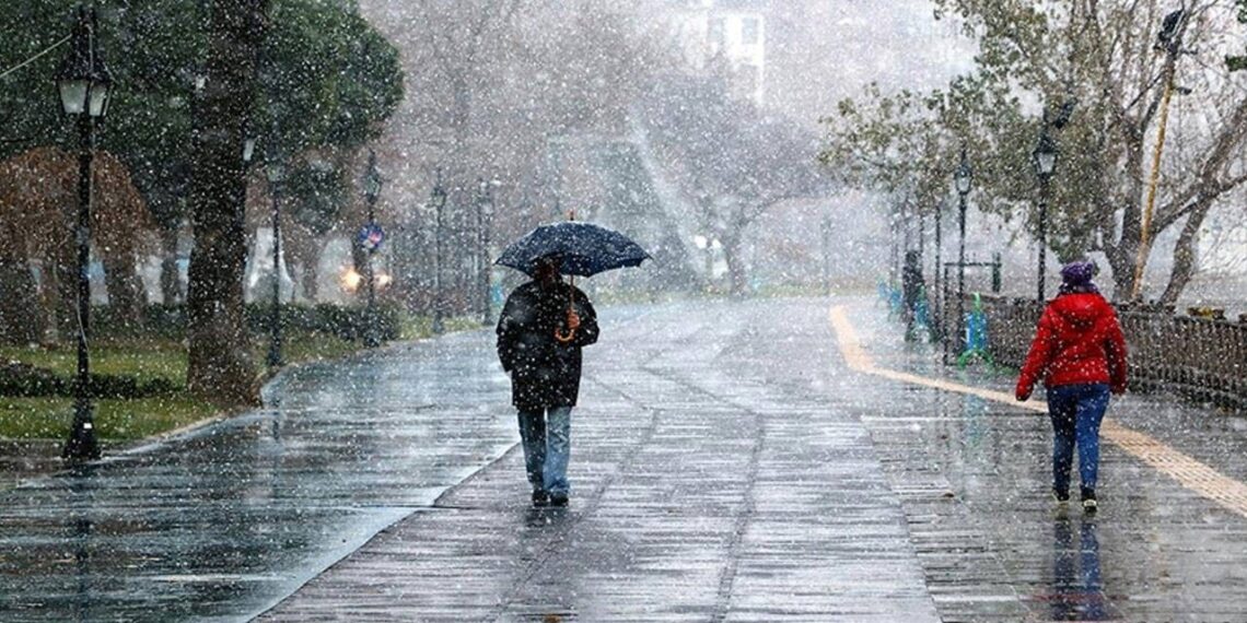 Meteoroloji’den karla karışık yağmur ve kar yağışı tahmini 