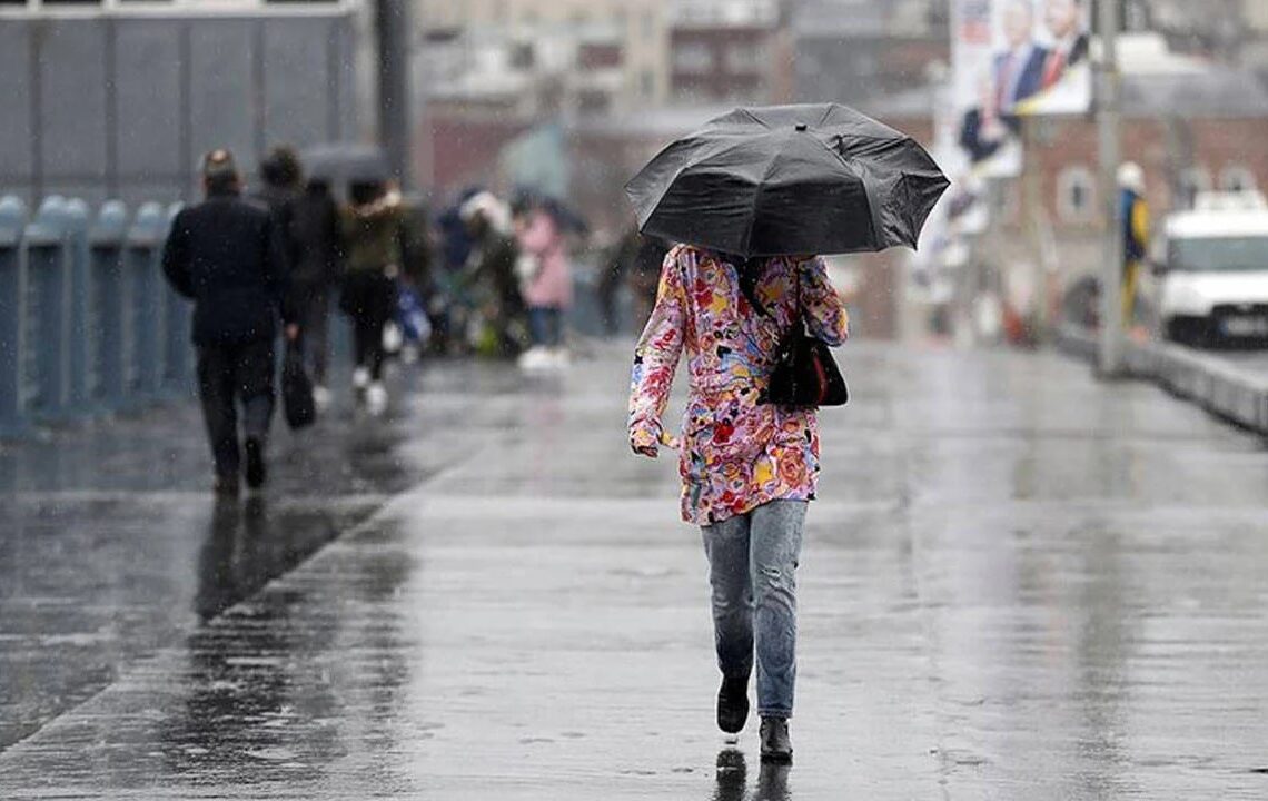 Meteoroloji'den sağanak yağış uyarısı 1 Meteoroloji’den çok sayıda il için gök gürültülü sağanak beklentisi