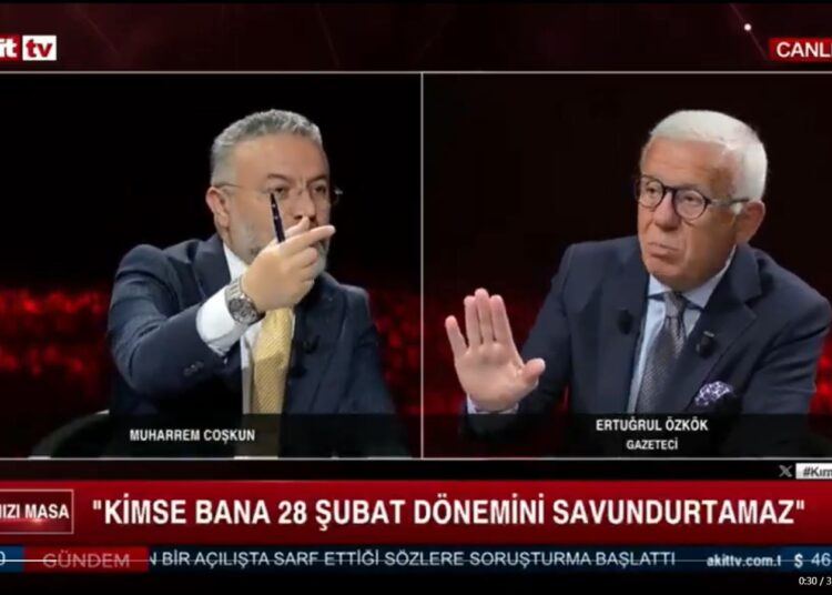 Akit TV'ye çıkan Özkök: Erdoğan da yolsuzluktan yargılandı 1 Akit TV’ye çıkan Özkök: Erdoğan da yolsuzluktan yargılandı