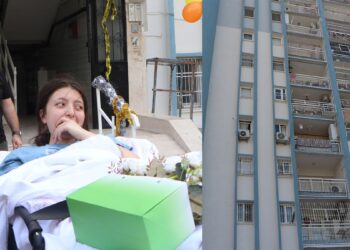 12’nci kattan düşmüştü: Ecrin 11 gün sonra taburcu edildi