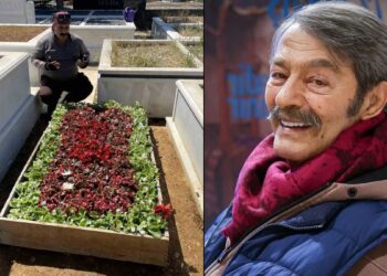 Sevenlerinden Kadir İnanır’ıın mezarına ziyaret
