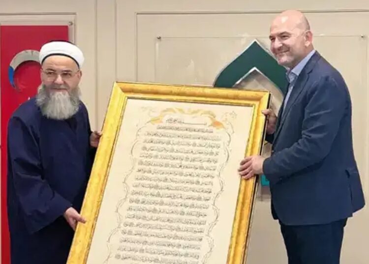 Süleyman Soylu'dan Cübbeli Ahmet'e ziyaret 1 Süleyman Soylu’dan Cübbeli Ahmet’e ziyaret