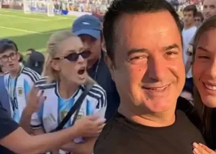 Acun Ilıcalı'nın eşi tribünde kavga çıkardı 1 Acun Ilıcalı’nın eşi tribünde kavga çıkardı