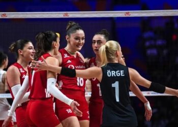 A Milli Kadın Voleybol Takımı, VNL'de 3. kez finalde 4 A Milli Kadın Voleybol Takımı, VNL’de 3. kez finalde