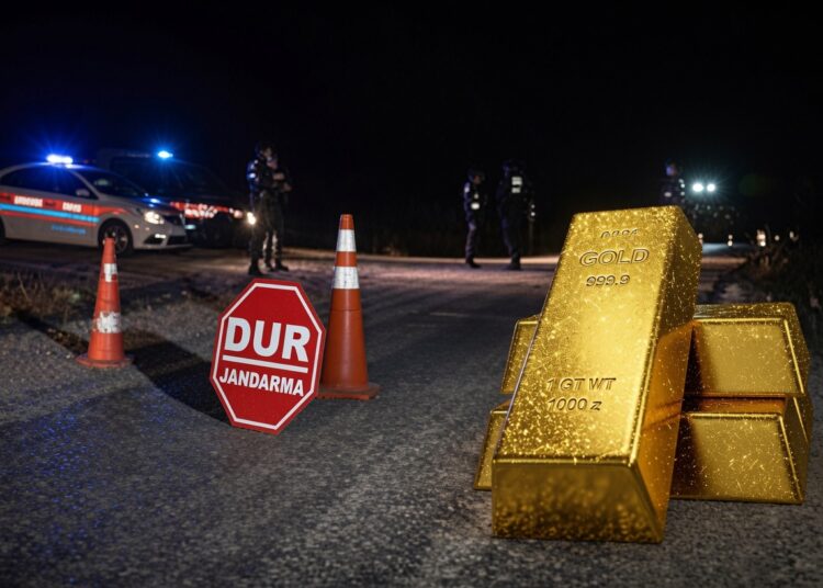 Jandarma üniforması giyip yol kestiler, 13 kilo altın çaldılar 1 Jandarma üniforması giyip yol kestiler, 13 kilo altın çaldılar