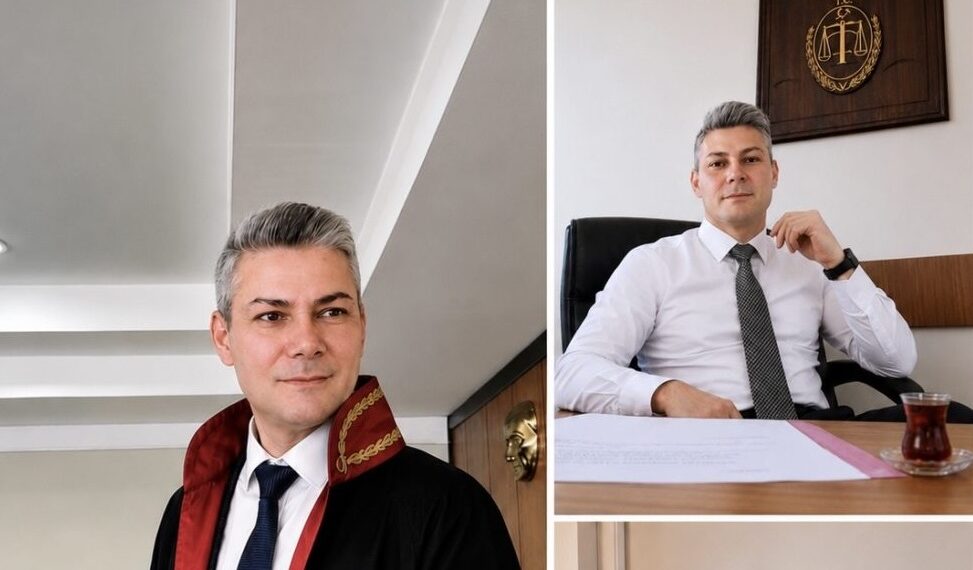 Çektirdiği fotoğraflarla doktor eşini bile “hakimim” diye kandırmış