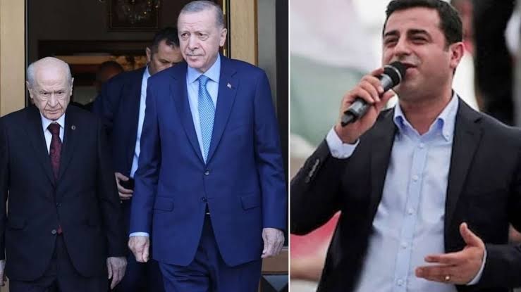 Anasayfa 65 Demirtaş’tan Erdoğan ve Bahçeli’ye ‘Çerçeve Yasa’ teşekkürü
