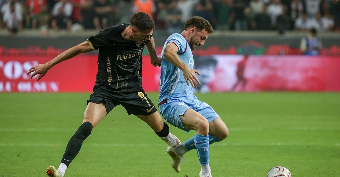 Amedspor, sahasında Trabzonspor’u mağlup etti