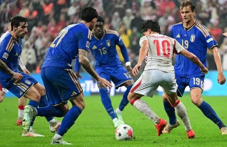 A Milli Futbol Takımı, İtalya’ya 4-1 yenildi