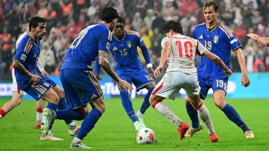 Anasayfa 65 A Milli Futbol Takımı, İtalya’ya 4-1 yenildi