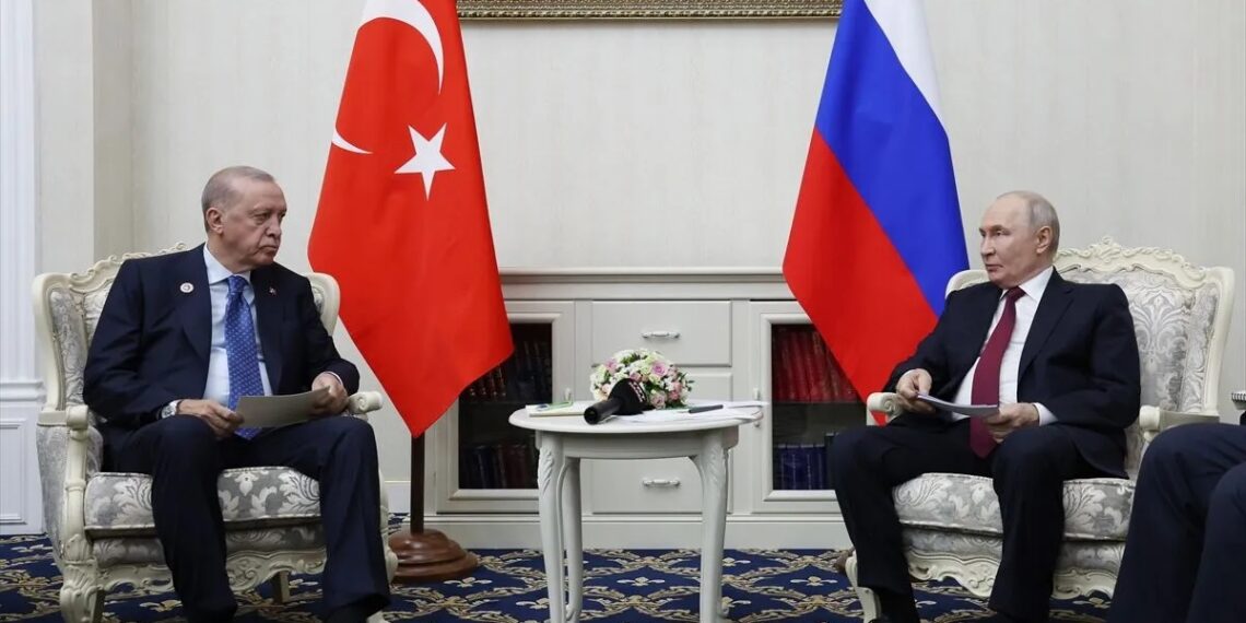 Anasayfa 70 Cumhurbaşkanı Erdoğan, Rusya Devlet Başkanı Putin ile görüştü