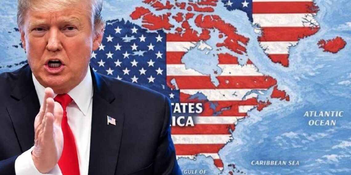 Anasayfa 71 Trump, Kanada, Meksika ve Grönland’ı “ABD toprağı” olarak gösteren görsel paylaştı