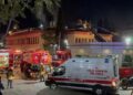 Hastanede yangın: Hastalar tedbir amaçlı tahliye edildi