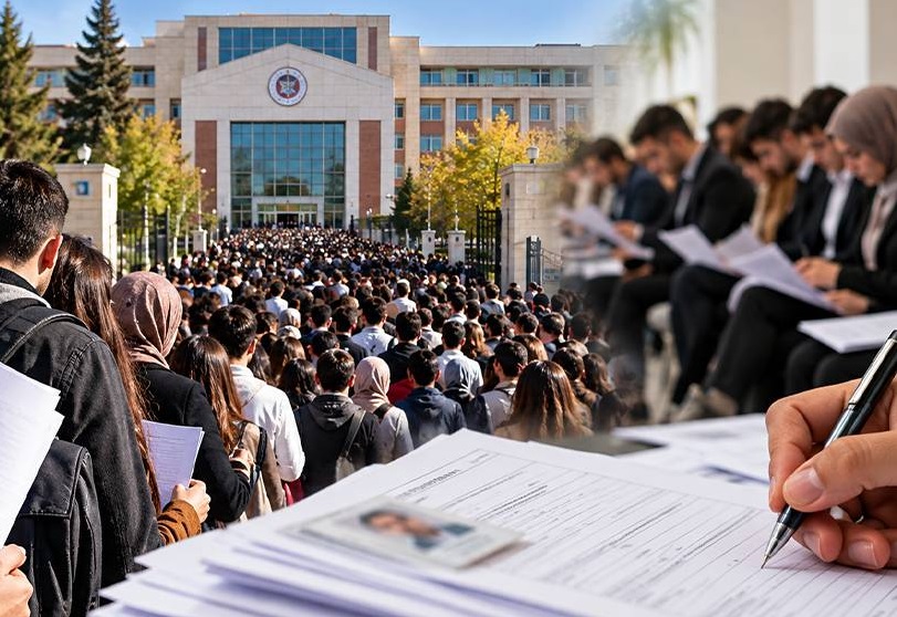 93 kişilik kadroya 21 bin 623 başvuru yapıldı