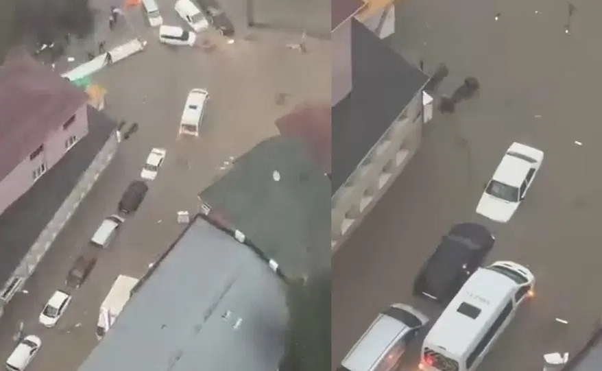 Anasayfa 65 İstanbul’da sağanak alarmı: Yollar göle döndü, evleri su bastı